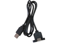 USB A公頭 轉 USB A母頭 帶鎖型線材