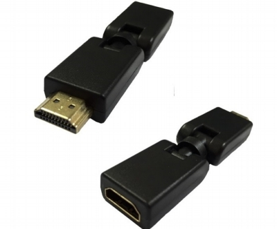 Rotatable Adapter-HDMI AM to AF