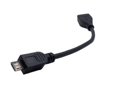USB A母頭 轉 Micro USB B公頭 (OTG) 線材
