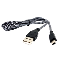 USB A公頭 轉 Mini USB B 編織線材 USB A公頭 轉 Mini USB B 編織線材