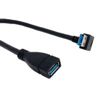 USB 3.0 A公頭 90度 轉 A母頭線材 USB 3.0 A公頭 90度 轉 A母頭線材