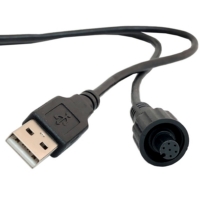 防水連接線 M8 6 Pin 母頭 轉 USB A 公頭 防水連接線 M8 6 Pin 母頭 轉 USB A 公頭