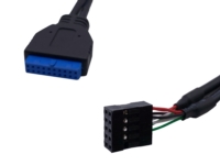 USB 3.0 2x10 Pin 轉 杜邦 2.54 2x5 Pin USB 3.0 2x10 Pin 轉 杜邦 2.54 2x5 Pin