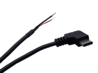 USB 2.0 90度 Type C 尾端無接 線材 (OTG) USB 2.0 90度 Type C 尾端無接 線材 (OTG)