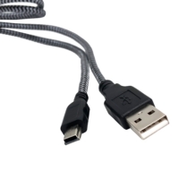USB A公頭 轉 Mini USB B 編織線材 USB A公頭 轉 Mini USB B 編織線材