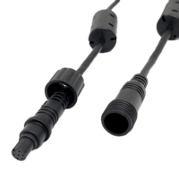 防水連接線 M8 6 Pin 公頭 轉 M8 6 Pin 母頭 防水連接線 M8 6 Pin 公頭 轉 M8 6 Pin 母頭
