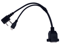 客製化線材 - RJ45 8P8C 母頭 轉 2.5mm 2 Pin + 3.5mm 2 Pin + Micro USB B