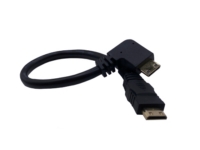 Mini HDMI 公頭 轉 90度 Mini HDMI 公頭 線材