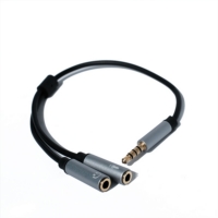 音源轉接線 - 3.5mm 二合一轉接線(鋁合金) 音源轉接線 - 3.5mm 二合一轉接線(鋁合金)
