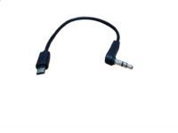 音源線 - 3.5mm 90度接頭 轉 Micro USB 音源線 - 3.5mm 90度接頭 轉 Micro USB