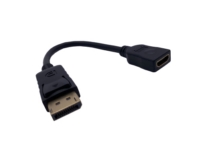 DisplayPort 公頭(帶芯片)轉 HDMI 母頭 DisplayPort 公頭(帶芯片)轉 HDMI 母頭