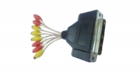 客製化線材 8xRCA 轉 4xRCA +DB 5 客製化線材 8xRCA 轉 4xRCA +DB 5