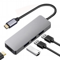 USB 集線器 - USB Type C 接 HDMI + USB 3.0 + USB 2.0 x 2 USB 集線器 - USB Type C 接 HDMI + USB 3.0 + USB 2.0 x 2