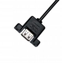 USB A公頭 轉 USB A母頭 帶鎖型線材 USB A公頭 轉 USB A母頭 帶鎖型線材