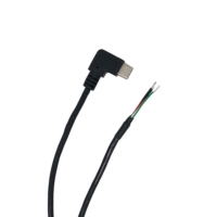USB 3.1 90 Degree Type C to Open End