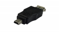 USB A母頭 (半包覆式) 轉 Mini USB A公頭 轉接頭 USB A母頭 (半包覆式) 轉 Mini USB A公頭 轉接頭