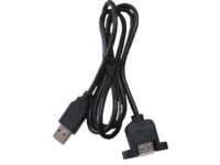 USB A公頭 轉 USB A母頭 帶鎖型線材 USB A公頭 轉 USB A母頭 帶鎖型線材