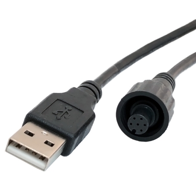 USB A公頭 轉 M8 6 Pin 母頭線材