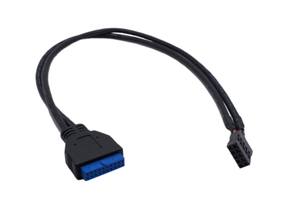 USB 3.0 2x10 Pin 轉 杜邦 2.54 2x5 Pin