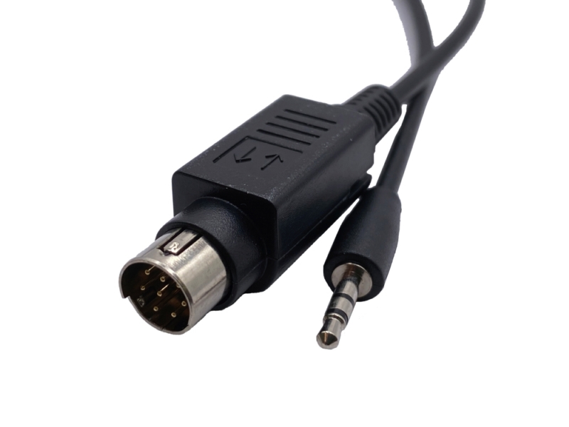 Mini DIN 8 Pin 公頭 轉 2.5mm 3 Pin 插頭 Mini DIN 8 Pin 公頭 轉 2.5mm 3 Pin 插頭