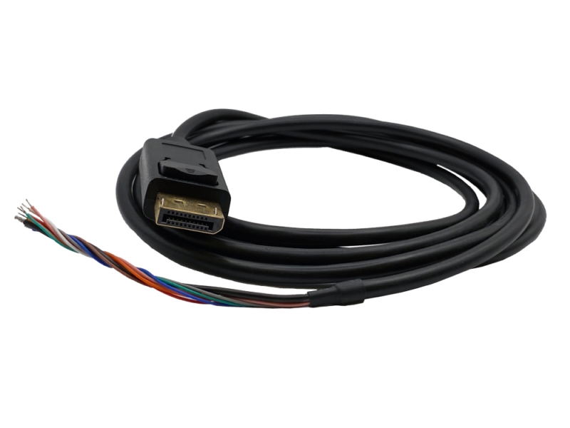 DisplayPort 尾端無接 DisplayPort 尾端無接