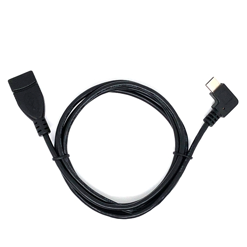 USB 2.0 AF to USB 3.1 90 Degree Type C (OTG)