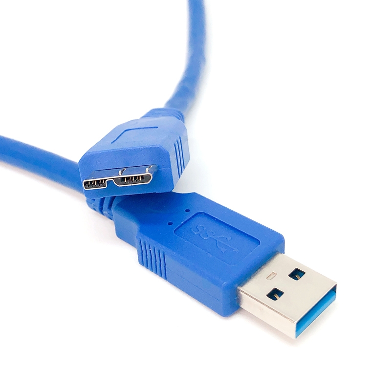 USB 3.0 A-Male to Micro B-Male am Cable Blue