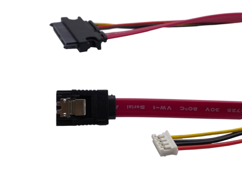 SATA 22 Pin 轉 SATA 7 Pin + PH2.0 4 Pin SATA 22 Pin 轉 SATA 7 Pin + PH2.0 4 Pin