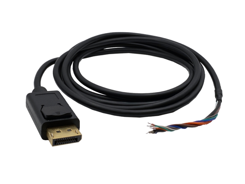DisplayPort 尾端無接 DisplayPort 尾端無接