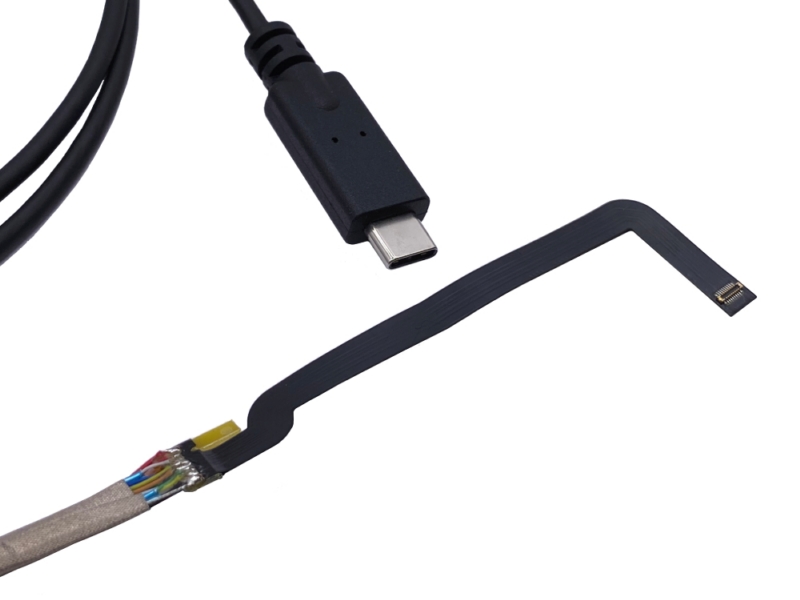USB 3.1 Type C 公頭 接 軟硬結合板帶BTB插頭 USB 3.1 Type C 公頭 接 軟硬結合板帶BTB插頭
