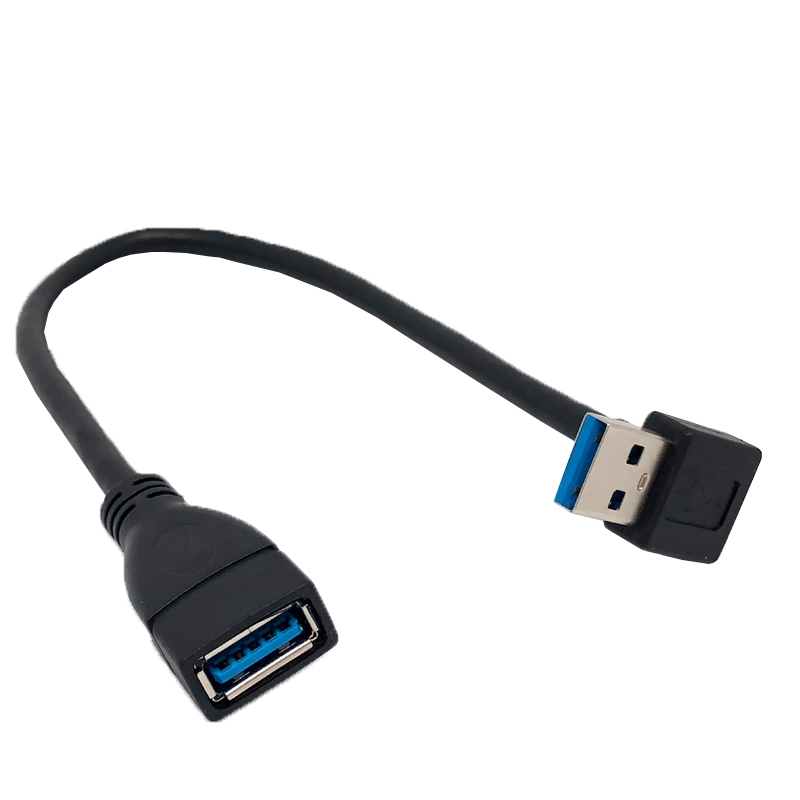 USB 3.0 A公頭 90度 轉 A母頭線材 USB 3.0 A公頭 90度 轉 A母頭線材