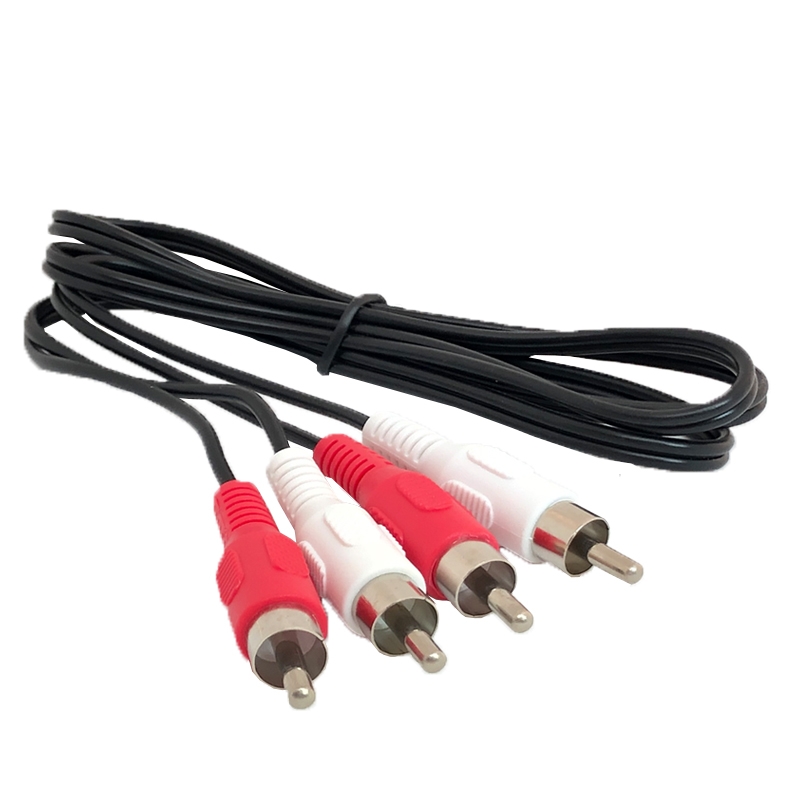 RCA 線材-2xRCA 公頭 轉 2xRCA 公頭 RCA 線材-2xRCA 公頭 轉 2xRCA 公頭