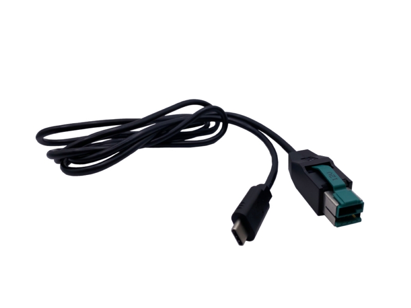 12V Powered USB 插頭 轉 USB 3.0 Type C 線材 12V Powered USB 插頭 轉 USB 3.0 Type C 線材