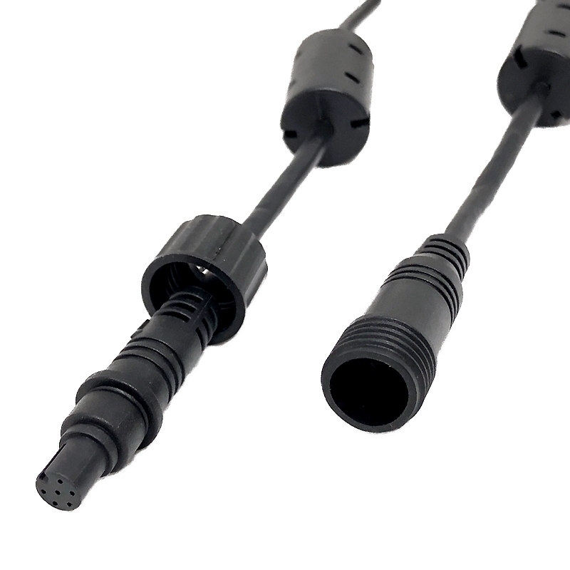 防水連接線 M8 6 Pin 公頭 轉 M8 6 Pin 母頭 防水連接線 M8 6 Pin 公頭 轉 M8 6 Pin 母頭