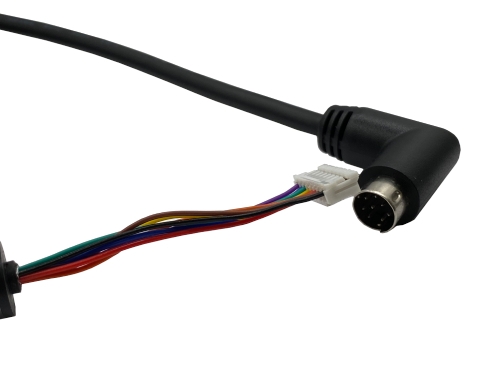 Mini DIN 8 Pin 90度公頭 轉 PH2.0 8 Pin Mini DIN 8 Pin 90度公頭 轉 PH2.0 8 Pin