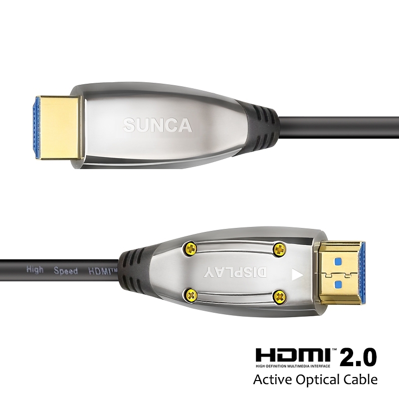 HDMI 2.0 光纖纜線 公頭轉公頭
