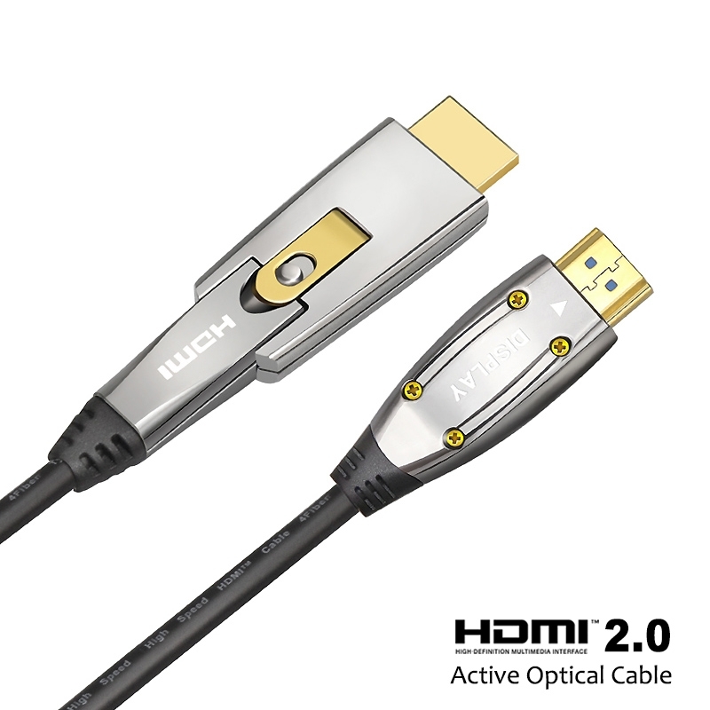HDMI 2.0 轉 Micro HDMI 光纖線 HDMI 2.0 轉 Micro HDMI 光纖線