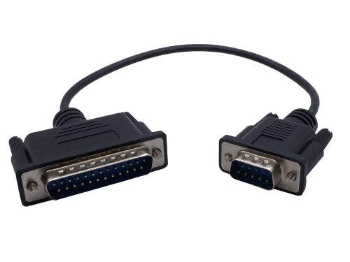 VGA DB 9 Pin 公頭 轉 DB 25 Pin 公頭 線材 VGA DB 9 Pin 公頭 轉 DB 25 Pin 公頭 線材