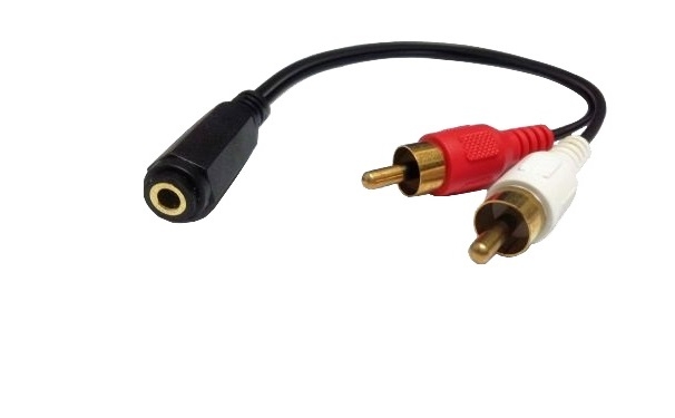 RCA 線材 - 音源公頭 轉 2 x RCA 公頭 RCA 線材 - 音源公頭 轉 2 x RCA 公頭