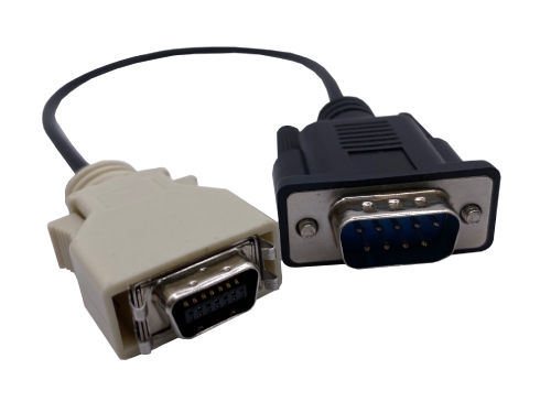 SCSI-MCR 14 Pin 接頭 轉 DB 9 Pin 公頭 線材 SCSI-MCR 14 Pin 接頭 轉 DB 9 Pin 公頭 線材