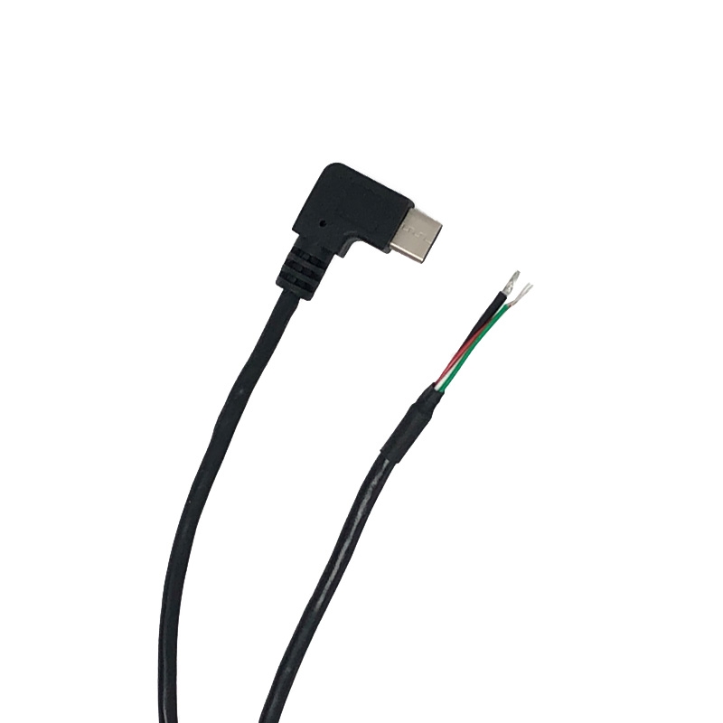 USB 3.1 90 Degree Type C to Open End