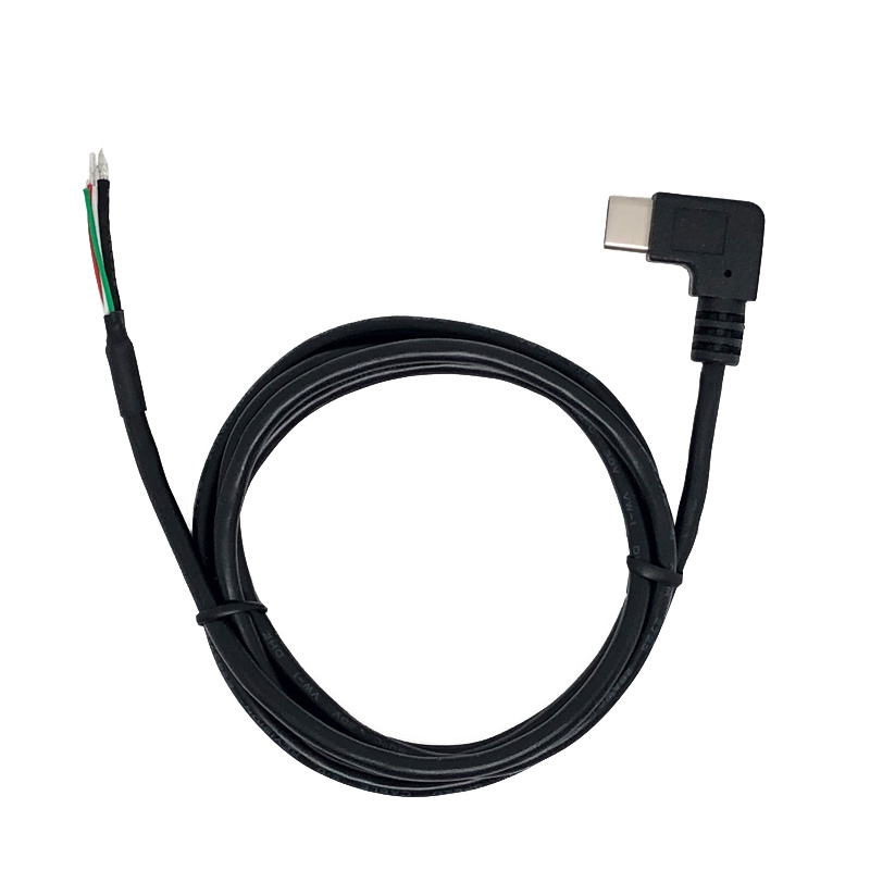 USB 3.1 90 Degree Type C to Open End