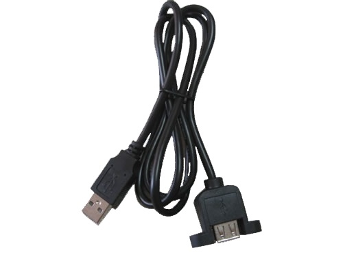 USB A公頭 轉 USB A母頭 帶鎖型線材 USB A公頭 轉 USB A母頭 帶鎖型線材