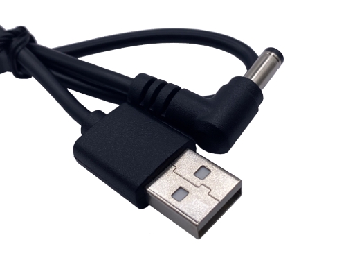 直流電源線 - DC47517 90度接頭 轉 USB Type A 公頭 直流電源線 - DC47517 90度接頭 轉 USB Type A 公頭