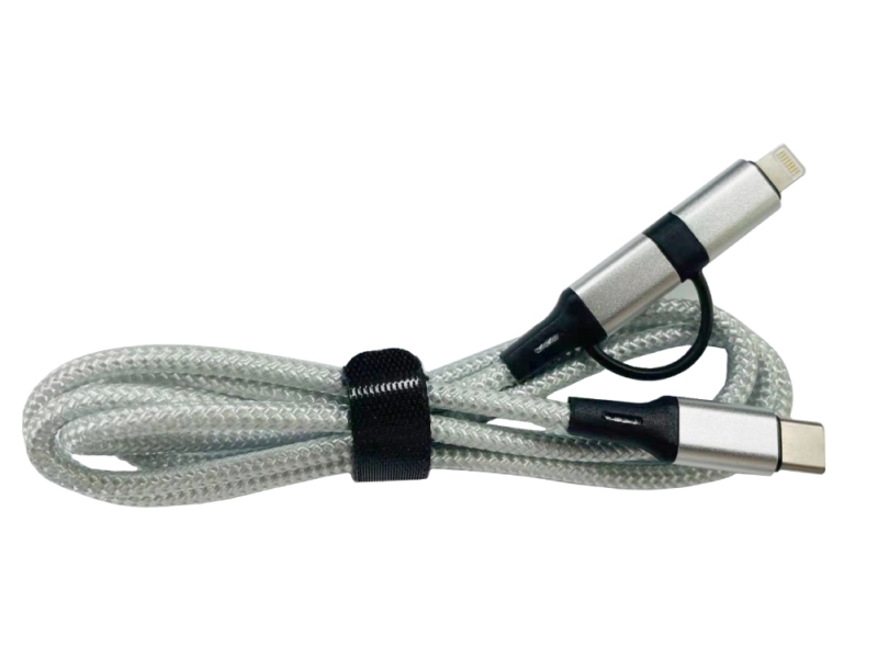 USB 2.0 Type C 帶 Lightning 接頭 線材 USB 2.0 Type C 帶 Lightning 接頭 線材