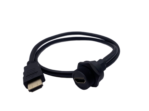 防水連接線 HDMI 公頭 接 HDMI 母頭 防水連接線 HDMI 公頭 接 HDMI 母頭