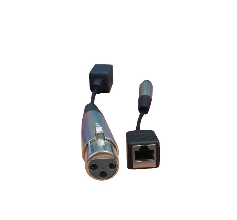 客製化線材 XLR 3 Pin 母頭 轉 RJ45 客製化線材 XLR 3 Pin 母頭 轉 RJ45