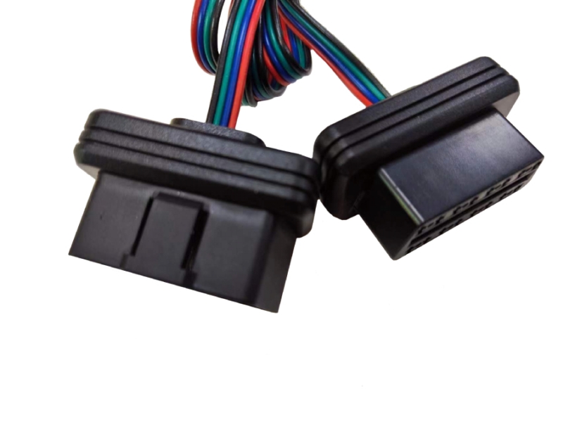 OBD-II 16 Pin 母頭 轉 OBD-II 16 Pin 公頭